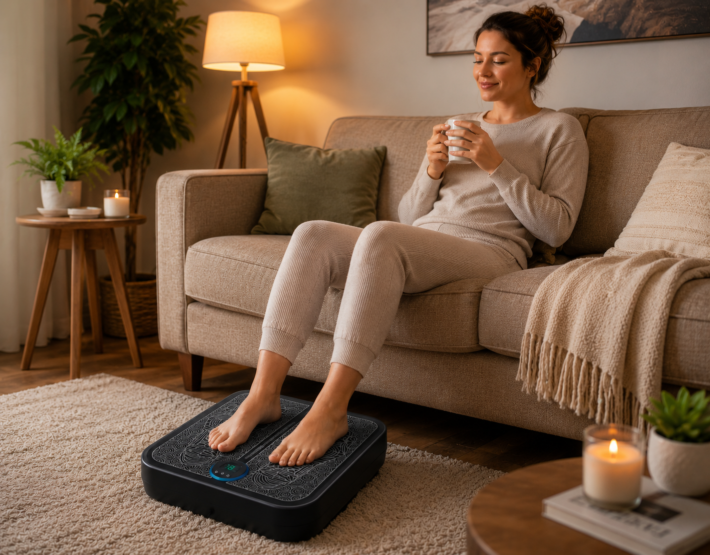 Massageador de Pé Shiatsu Completo — presente premium