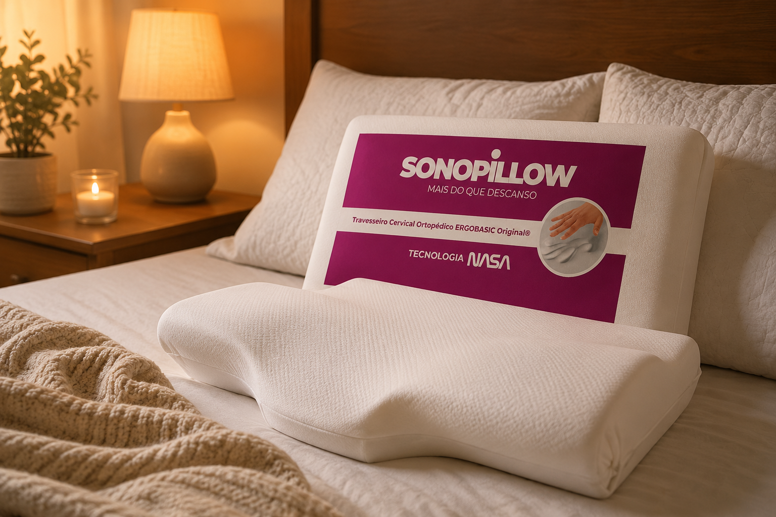 Sonopillow ErgoBasic travesseiro anti ronco